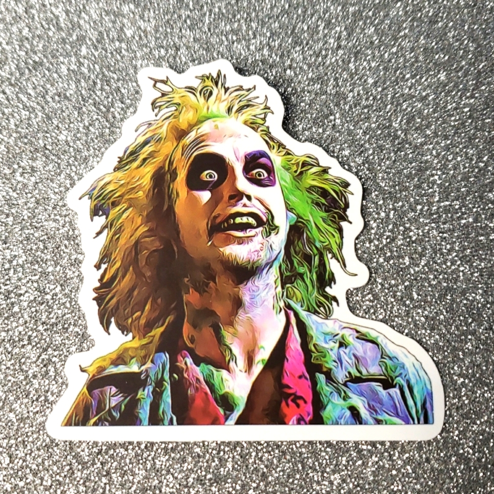 10/$10 BEETLEJUICE waterproof sticker
